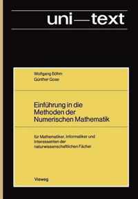 Einfuhrung in die Methoden der Numerischen Mathematik