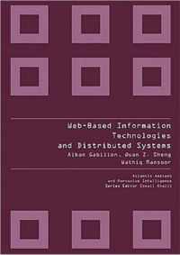 Web-based Information Technologies And Distributed Systems