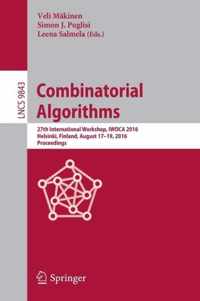 Combinatorial Algorithms