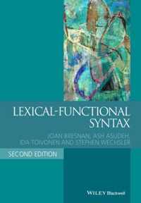 Lexical Functional Syntax 2Nd Edi