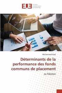 Determinants de la performance des fonds communs de placement