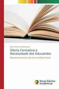 Oferta Formativa e Necessidade dos Educandos