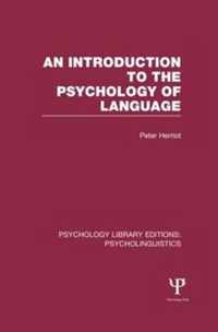 An Introduction to the Psychology of Language