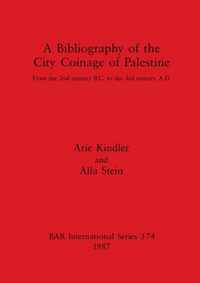 A Bibliography of the City Coinage of Palestine