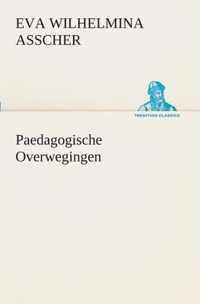 Paedagogische Overwegingen