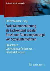 Sozialraumorientierung ALS Fachkonzept Sozialer Arbeit Und Steuerungskonzept Von Sozialunternehmen