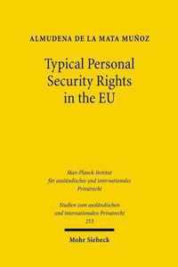 Typical Personal Security Rights in the EU