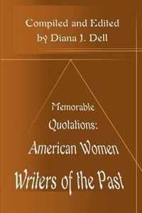 American Women Writers of the Past