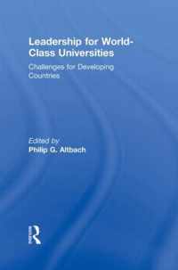 Leadership for World-Class Universities