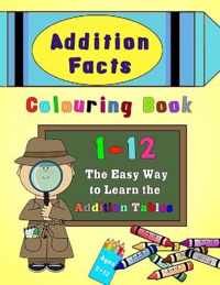 Addition Facts Colouring Book 1-12