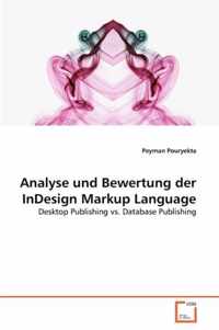 Analyse und Bewertung der InDesign Markup Language