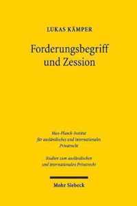 Forderungsbegriff und Zession