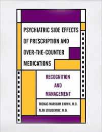 Psychiatric Side Effects of Prescription and Over-the-Counter Medications