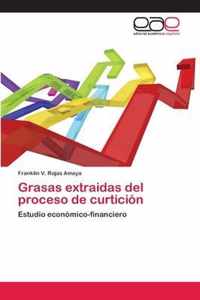 Grasas extraidas del proceso de curticion