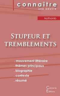 Fiche de lecture Stupeur et tremblements de Amelie Nothomb (analyse litteraire de reference et resume complet)