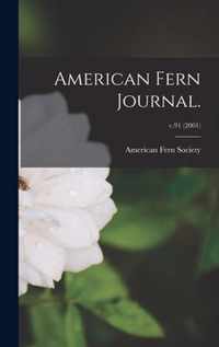 American Fern Journal.; v.91 (2001)