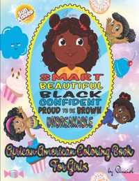 African American Coloring Book For Girls