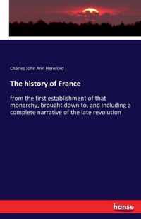 The history of France