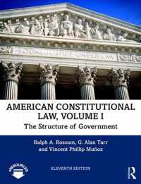 American Constitutional Law, Volume I