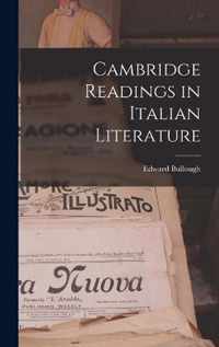 Cambridge Readings in Italian Literature