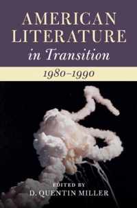 American Literature in Transition, 1980â  1990