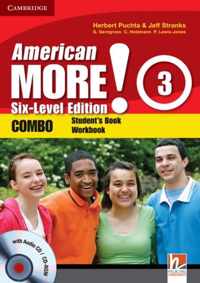 American More! Six-Level Edition Level 3 Combo with Audio CD/CD-ROM