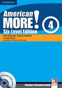 American More! Six-Level Edition Level 4 Teacher's Resource Book with Testbuilder CD-ROM/Audio CD