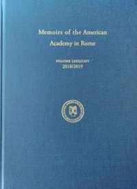 Memoirs of the American Academy in Rome, Volume 63/64