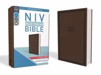 NIV, Value Thinline Bible, Large Print, Leathersoft, Brown, Comfort Print