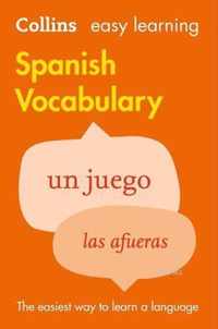 Easy Learning Spanish Vocabulary