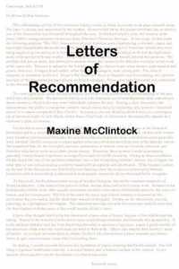 Letters of Recommendation