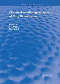 Chemical & Biological Aspects of Drug Dependence