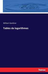 Tables de logarithmes