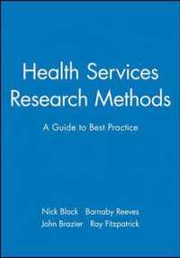 Health Services Research Methods