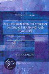 Introduction to Foreign Language Learning and Teaching