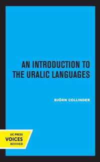 An Introduction to the Uralic Languages