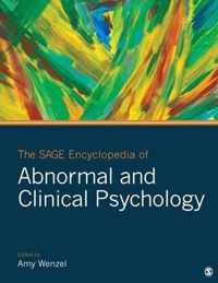 The Sage Encyclopedia of Abnormal and Clinical Psychology