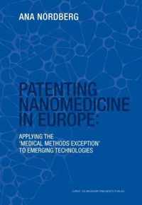 Patenting Nanomedicine