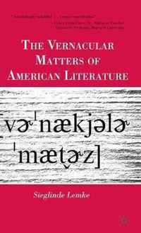 The Vernacular Matters of American Literature