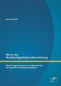 Werte der Nachhaltigkeitsberichterstattung