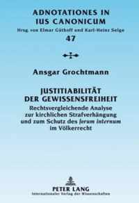 Justitiabilität der Gewissensfreiheit