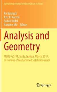 Analysis and Geometry