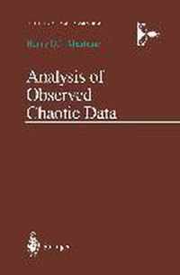 Analysis of Observed Chaotic Data