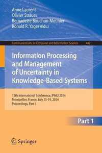 Information Processing and Management of Uncertainty