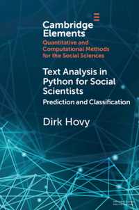 Text Analysis in Python for Social Scientists