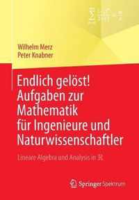 Endlich geloest Aufgaben zur Mathematik fuer Ingenieure und Naturwissenschaftle