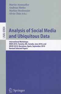 Analysis Of Social Media And Ubiquitous Data