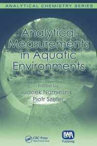 Analytical Measurements in Aquatic Environments