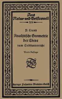 Analytische Geometrie Der Ebene Zum Selbstunterricht