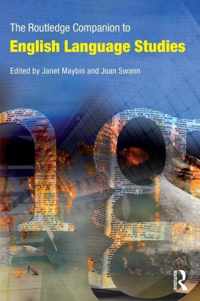 The Routledge Companion to English Language Studies